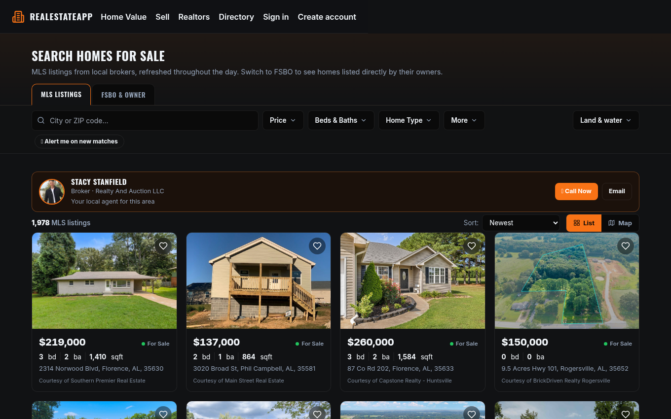 Realtor & Agent Office screenshot